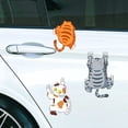 thumbnail image 1 of 3 uds pegatinas y calcomanías divertidas para coche de gato, pegatinas para arañazos de gato para coches, pegatinas para parachoques de coche para , M M shamjiam Pegatinas de coche, 1 of 8