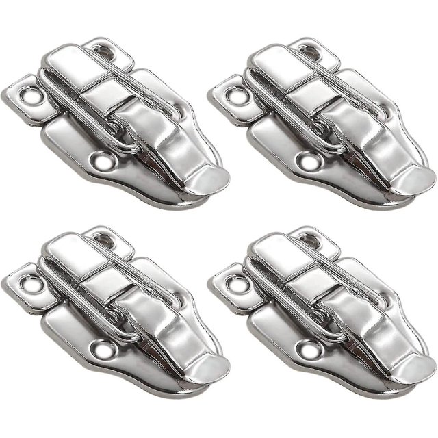 4 piezas de cerradura resistente YONGSHENG de acero inoxidable para maleta/caja de madera