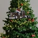 thumbnail image 5 of Adornos colgantes para árbol de Navidad, adornos, decoración, manualidades, colgante de madera para coche. Estilo 6, 5 of 7