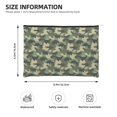 thumbnail image 2 of Sigee Camouflage Dinosaur for Multipurpose Zipper Pouch Paper Reusable Cosmetic bag for Purse Water Resistant Gift, 2 of 8