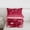 Red, variant on Homewish Merry Christmas Teens Queen Comforter Set, Red Winter Snowflake Bedding Sets, Romantic Festival Reversible Bedding Comforter Set, Lightweight Room Decor, 3pcs