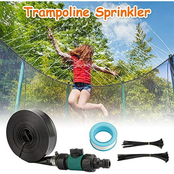 Trampoline Sprinkler, Enfants en Plein Air Eau Jouer Sprinklers pour les Enfants, Amusant Parc Aquatique Jeux d'Été Jouets Jardin Sprinkler