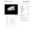 thumbnail image 5 of CENTOCO GRHL440STS-001 Toilet Seat, With Cover, Plastic, Round, White, 5 of 5
