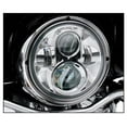 thumbnail image 4 of Colaxi 7 inch Headlight Compatible for Motorcycle Tou glide at street Models, Chrome, 4 of 8