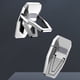 thumbnail image 3 of Inteprter Mini soporte compacto para ordenador portátil, elevador ajustable de aleación de aluminio para la salud del hombro y el cuello Electrónica plateado, 3 of 6