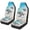 Sea Turtle Beach, variant on XYZCANDO Sea Turtle Car Front Seat Covers Set of 2 Hawaiian Automobile Front Seat Covers Removable Automotive Accessories Suitable for Most Cars,SUV,Sedan