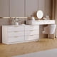 thumbnail image 2 of Vanity Dressing Table Nordic Storage Drawers Cabinets Organizer Dressing Table Bedroom Tocador Maquillaje Dresser Furniture My Lux Decor Round, 2 of 10
