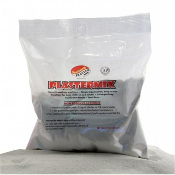Sandtastik Produits Inc. Plas1Kgbagorg Sandtastik Plâtre Mix- Colored- 1 Kg- Orange