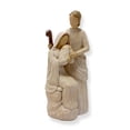 thumbnail image 1 of Tabletop Familia Resina Escultura pequeña Navidad Boda Indoor Estatuilla Permanente Ornamento Decoración Inicio Regalo de aniversario Scienceny HA011259-00B, 1 of 6