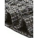 thumbnail image 5 of TOP SIN MANGAS DE TWEED INSPIRADOR CHIC PARA MUJER, CUELLO REDONDO, ESTAMPADO DE CUADROS, CON CREMALLERA EN LA CINTURA Y CIERRE EN LA PARTE TRASERA, TALLA L, NEGRO, 5 of 6