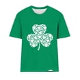 thumbnail image 4 of Meichang T-Shirts de la Saint-Patrick pour Femmes, T-Shirts Graphiques Amusants de la Saint-Patrick, Hauts Mignons à Col Rond, T-Shirts Décontractés à Manches Courtes, Saint-Patrick, 4 of 4