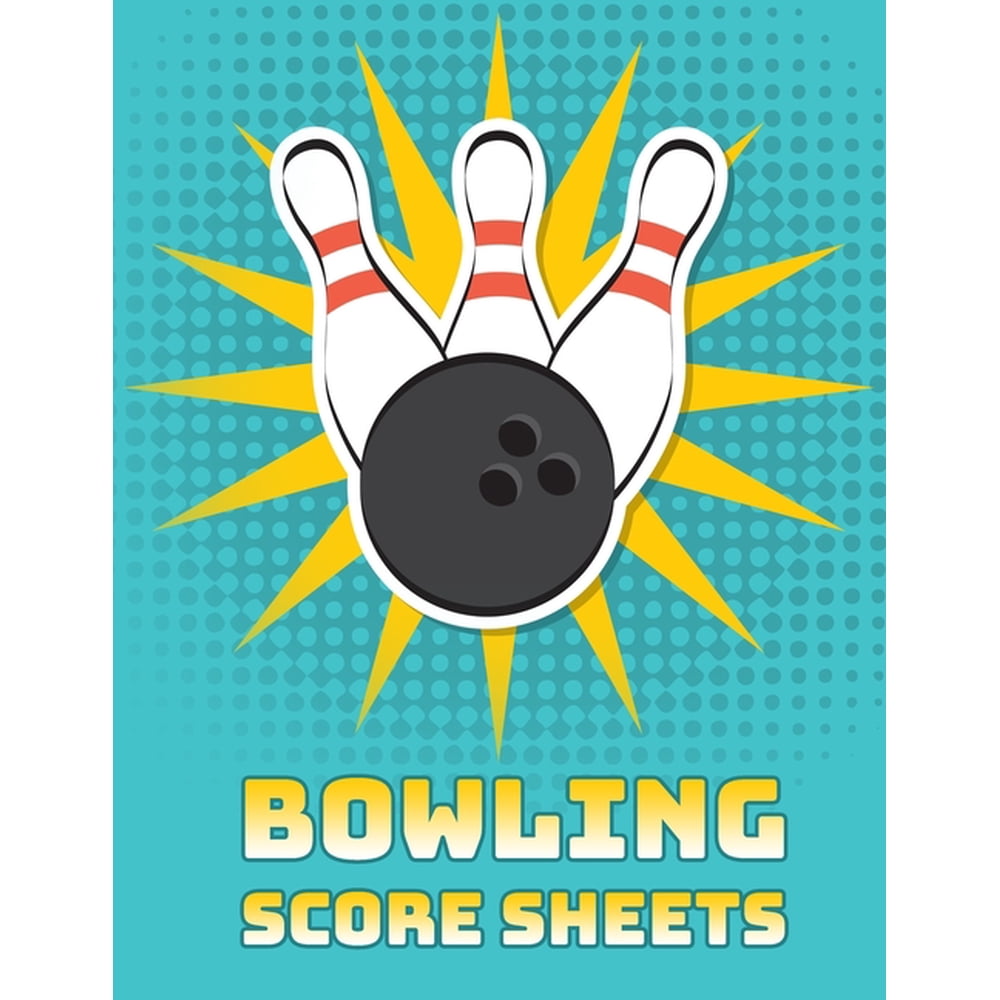 Bowling Score Sheet Bowling Game Record Book 118 Pages Ninepins