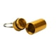 thumbnail image 3 of Toystoory Mini pastillero portátil de aluminio pastillero impermeable hermético almacenamiento con llavero, dorado Escalada oro, 3 of 6