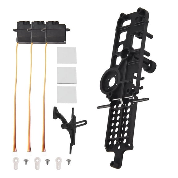 1 Set XK K110 Upgrade K110S Main Frame and Plate for XK K110 K110S RC Helicopter Upgrade Parts