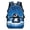 Blue Penguin, variant on Galaxy Wolf Bookbag for Kids Boys 11 Years Old 17 Inch Student Bookbag Primary School Bags Teen Middle School Backpacks