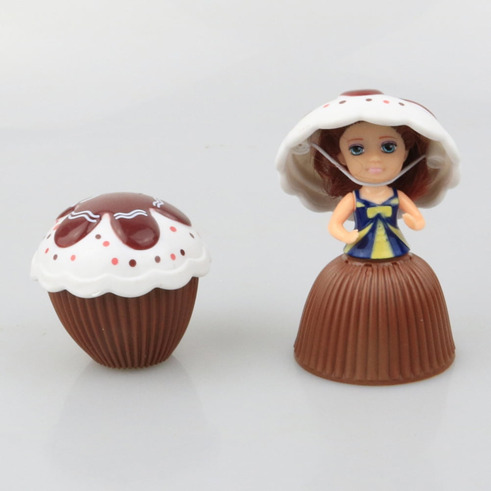 3pcs Mini Cupcake Surprise Cupcake Doll Gift Toys (Random Color