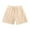 Khaki, variant on Utoimkio Toddler Boy Girls Cotton Drawstring Casual Shorts Summer Elastic Waisted Loungewear Shorts Summer Clothes
