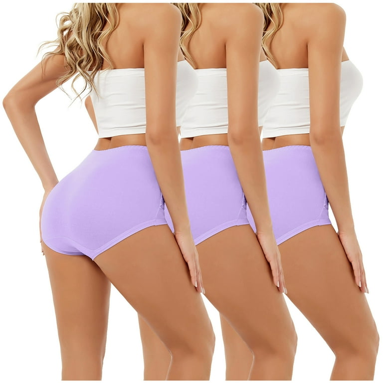 adviicd Cotton Panties for Women Underwear Lace Panties High