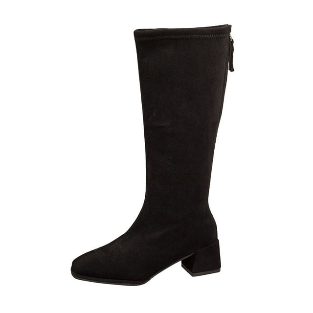 Bottes Hauteur Genou Femmes Hiver Décontractées Bottes Hauteur Genou pour Femmes Intérieur/extérieur