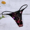 thumbnail image 3 of Gibobby Calzoncillos Talle Bajo Dama Calzoncillos sexys para mujer, calzoncillos sexys con patrón cómodo, calzoncillos sexis suaves de tiro bajo, calzoncillos(Rosa， XXL), 3 of 5