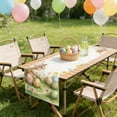 thumbnail image 6 of QuanTara Easter Table Runner Decor, 12.99 x 70.86in Polyester Table Flag for Dining Kitchen Party, Spring Tablecloth for Home Restaurant Foyer Decoration, 6 of 7