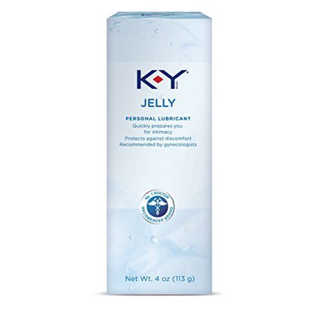 K-Y Jelly Personal Water Based Lubricant, 4 oz