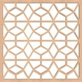 thumbnail image 4 of Ekena Millwork 15 3/8"W x 15 3/8"H x 3/8"T Medium Akron Decorative Fretwork Wood Wall Panels, Alder, 4 of 6