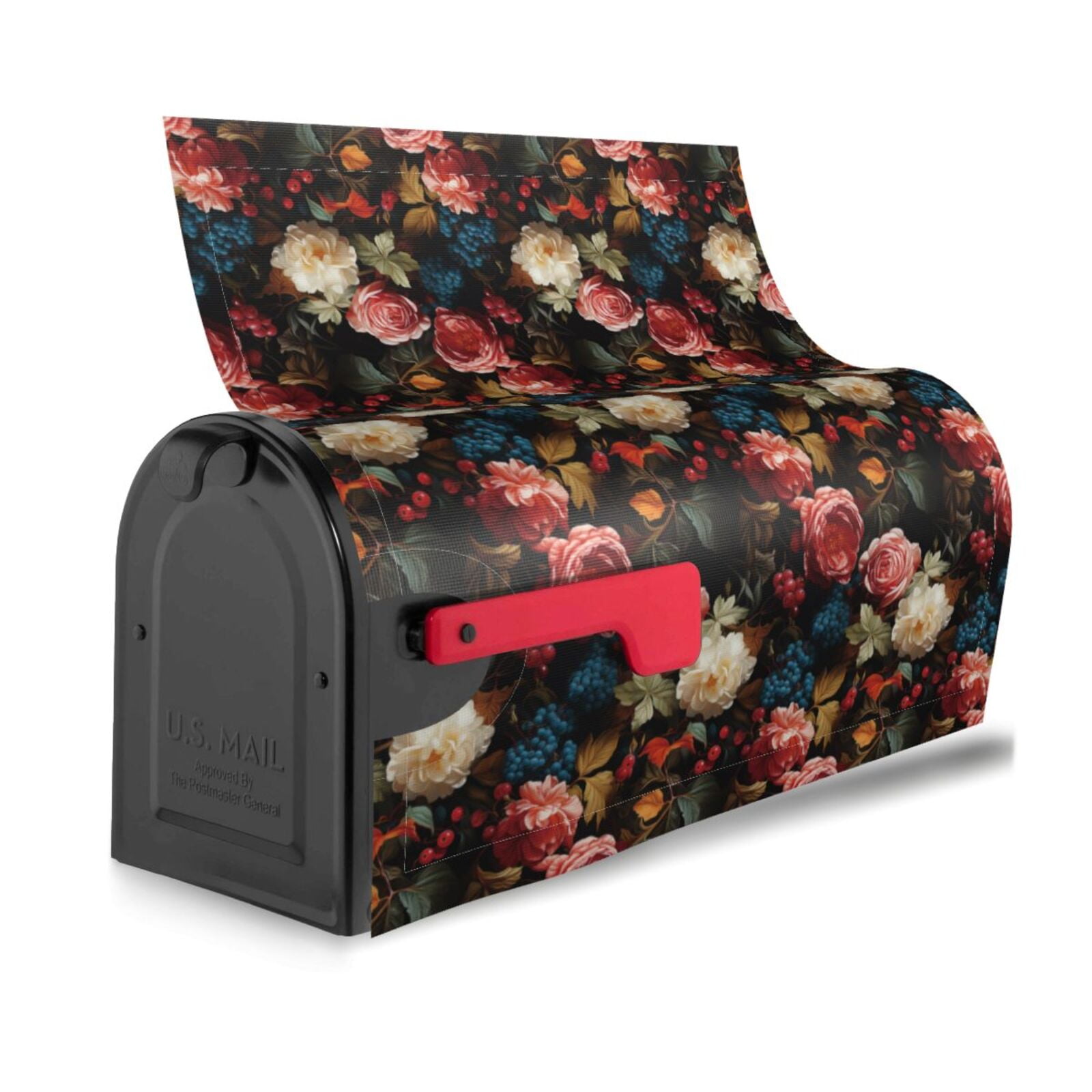 Kdxio Magnetic Mailbox Cover 25.5x21 in Mailbox Cover Outdoor Decoration Holiday Mailbox Covers for Home Garden Yard-25.5x21 in