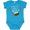 Turquoise, variant on Inktastic This is How I Roll Cute Sushi Boys or Girls Baby Bodysuit
