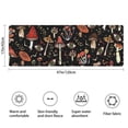 thumbnail image 3 of Colorful Mushroom Bird Black Pattern Bathroom Rugs Mat,Non Slip Microfiber Bathroom Rug,Rubber Backing,Soft Bathroom Mats for Bathroom Floor,Tub and Shower,47x17in(120x43cm), 3 of 5