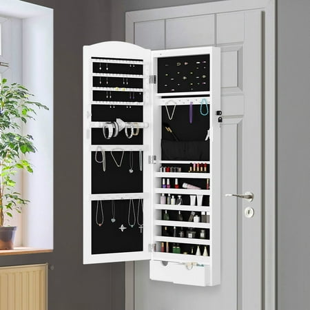 Langria Wall And Door Mounted Jewelry Armoire With Frameless