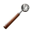 thumbnail image 4 of Cuchara de café para granos de café, cucharilla de café, mango de madera, acero inoxidable, café molido 16cmx35cm, 4 of 9