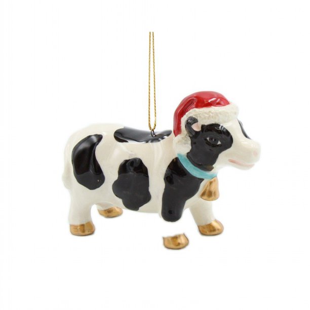 Christmas Cow Ornament