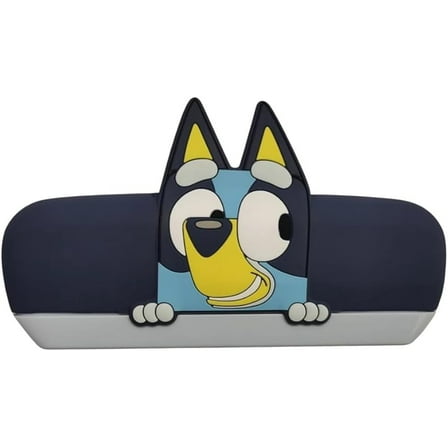 LICENSE 2 PLAY Bluey Harmonica, Musical Instrument Toy, Plastic, Character Stylized Silicone Case, 8 x 1.5 x 5.5 Inches, Toddler, 0.66 Pounds, No Batteries Required