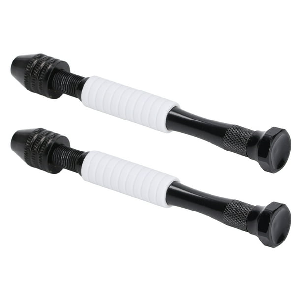 Taladro helicoidal manual Bling Bling 2 piezas con tornillo de banco ajustable 0,3 a 3,2 mm
