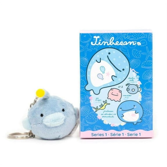 Aliquantum International AQI-GS3500-C Jinbesan 3 Inch Mini Plush Keychain Blind Box | One Random