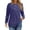 Navy, variant on Fantaslook Women Plus Size Tops Pleated Crewneck Long Sleeve Shirts Dressy Casual Blouses Fall Tunic Tops