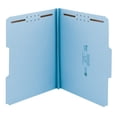 thumbnail image 1 of Carpeta Smead, 100% cartón prensado reciclado, 2 cierres, azul, 1 of 5