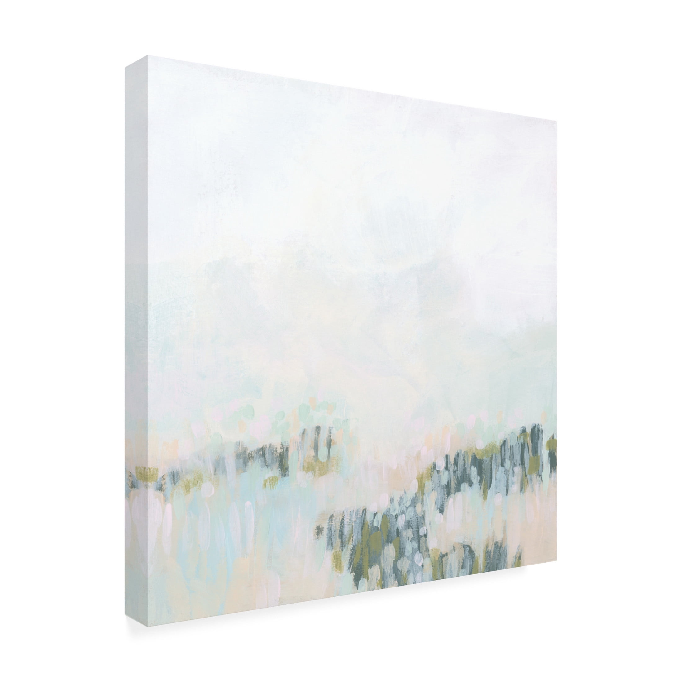 Trademark Fine Art June Erica Vess Pastel Field II Canvas Wall Art