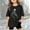 Black, variant on Girls T Shirts Kids Short Sleeve Oversized Crewneck Basic Tee Girls Clothes Black 3-4 Years