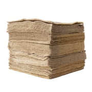 Pro Micro Jute Microgreens Grow Mats by Handy Pantry - 10x10 Inches For 1010 Growing Trays - Pack of 50 Pads - Hydroponic Grow Media For Micro Greens & Wheatgrass