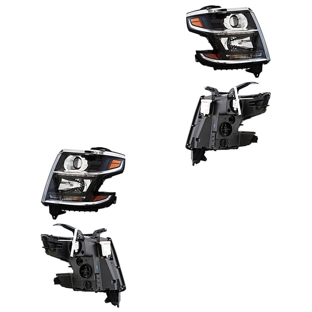 Par de Faros Suburban 2015 A 2016 Chevrolet TYC .
