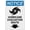 Warning Sign 3, variant on Notice Hurricane Evacuation Route Right Arrow With Icon Retro Vintage Sign 8"x12" - Wall Decor Plaque for Home Bar Pub Kitchen Restaurant, Hurricane Route Sign