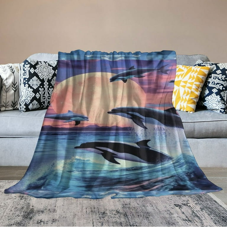 Whale throw blanket best sale