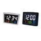 thumbnail image 3 of Reloj despertador LCD colorido Naiovety con termómetro alarmas de mesita de noche Electrodomésticos Blanco HA082663-01, 3 of 6