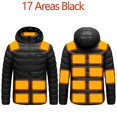 thumbnail image 3 of Chaqueta térmica de 9 zonas para hombre, con USB, para invierno, para exteriores, con calefacción eléctrica, abrigo térmico cálido, chaqueta de algodón calefactable, 3 of 5