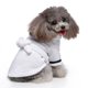 thumbnail image 3 of Albornoz para mascotas, toalla de baño para perros, bata de baño ajustable para gatos, bata de baño de secado rápido con cinturón y capucha para cachorros, perros pequeños y gatos M oso de fresa Electrónica, 3 of 5