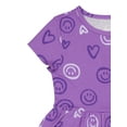 thumbnail image 2 of Wonder Nation Girls Dress and Biker Shorts Set, 2-Piece, Sizes 4-18 & Plus, 2 of 3
