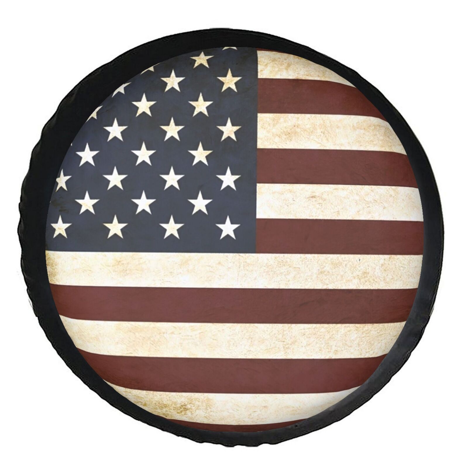 KAKALAD Retro american flag god bless our veterans memorial day Spare