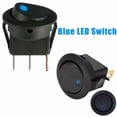 thumbnail image 1 of Ruibeauty Round Rocker Switch ON/OFF LED illuminated Car Dashboard Dash Boat Van 12V, 1 of 5